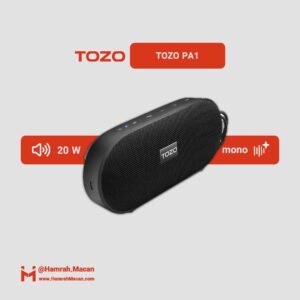 مشخصات اسپیکر بلوتوث tozo pa1