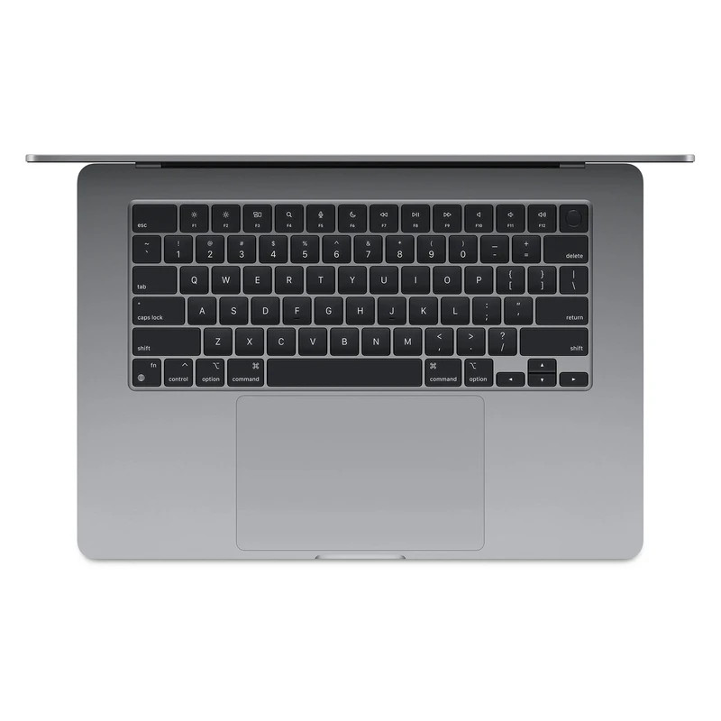 عکس لپ تاپ اپل مدل MacBook Air MXD13 2024 LLA با پردازنده Apple M3، رم با ظرفیت 16GB، حافظه SSD با ظرفیت 512GB، نمایشگر 15.3 اینچ با پنل Retina، حسگر اثر انگشت, کیبورد با نور پس زمینه