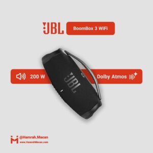 مشخصات اسپیکر بلوتوثی جی بی ال قابل حمل مدل boombox 3 wifi
