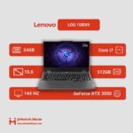مشخصات لپ تاپ لنوو مدل LOQ 15IRX9 با پردازنده Intel Core i7-13650HX و گرافیک RTX 3050 6GB، رم DDR5 با ظرفیت 24GB و فرکانس 4800MHz، حافظه SSD با ظرفیت 512GB، نمایشگر 15.6 اینچ با رزولوشن Full HD و نرخ به‌روزرسانی 144 هرتز