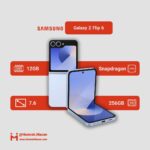 مشخصات گوشی موبایل سامسونگ مدل Galaxy Z Flip 6 تک سیم کارت ظرفیت 256 گیگابایت و رم 12 گیگابایت