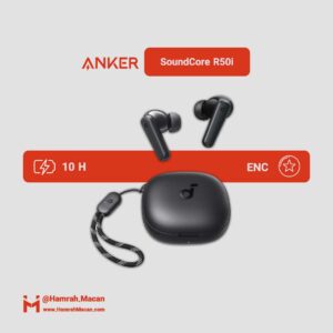 مشخصات هدفون بلوتوثی انکر مدل SoundCore R50i A3949