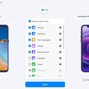 انتقال فایل آیفون، انتقال عکس از آیفون به اندروید، جابجایی فایل بین سیستم عامل، اشتراک‌گذاری فایل، ارسال فایل بی‌سیم