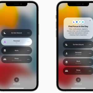 چگونه حالت تمرکز (Focus Mode) آیفون را تنظیم کنید، بین دستگاه‌ها همگام‌سازی کنید و برای کار، خواب یا رانندگی حالت اختصاصی بسازید.
